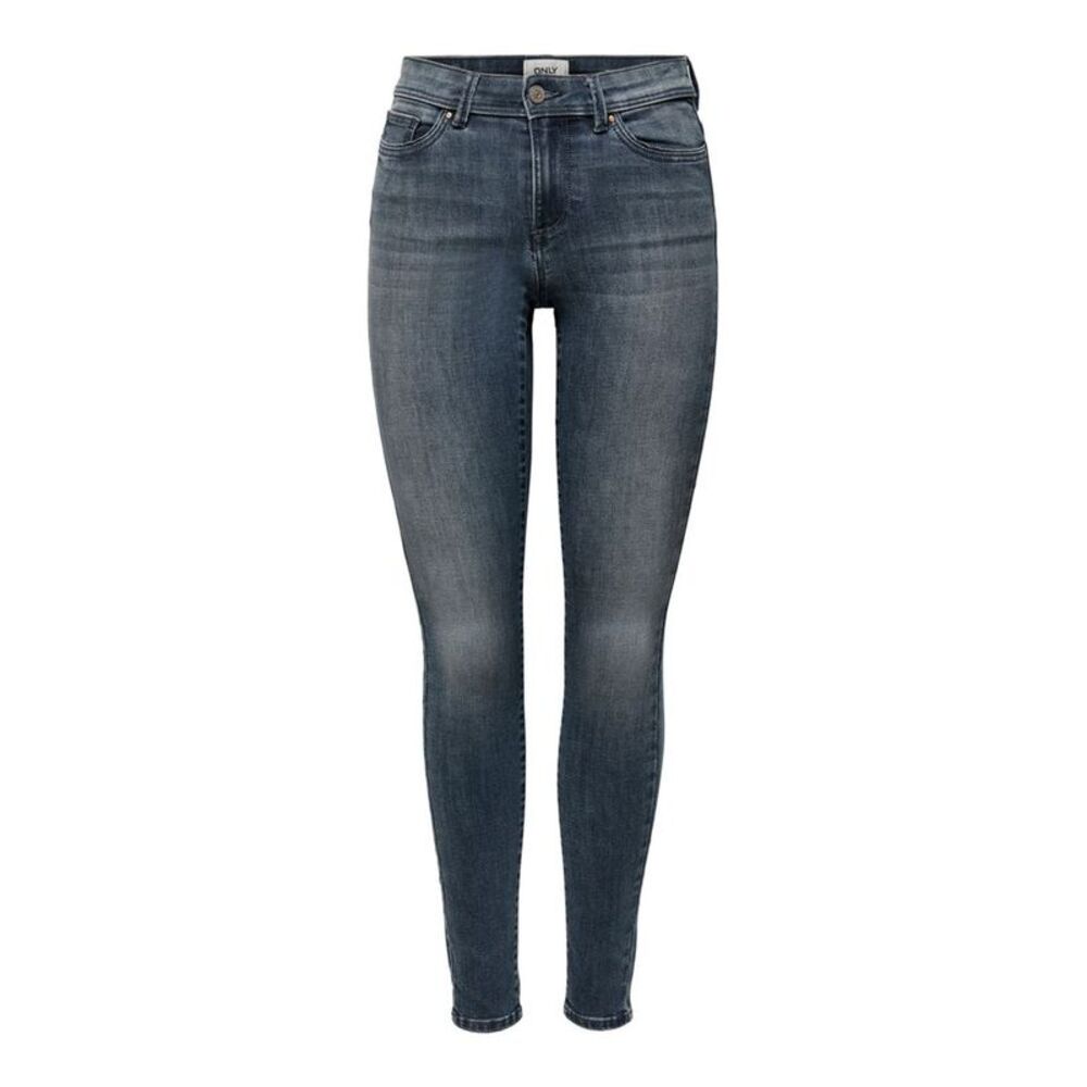 Only Blue Cotton Skinny Women's Jeans